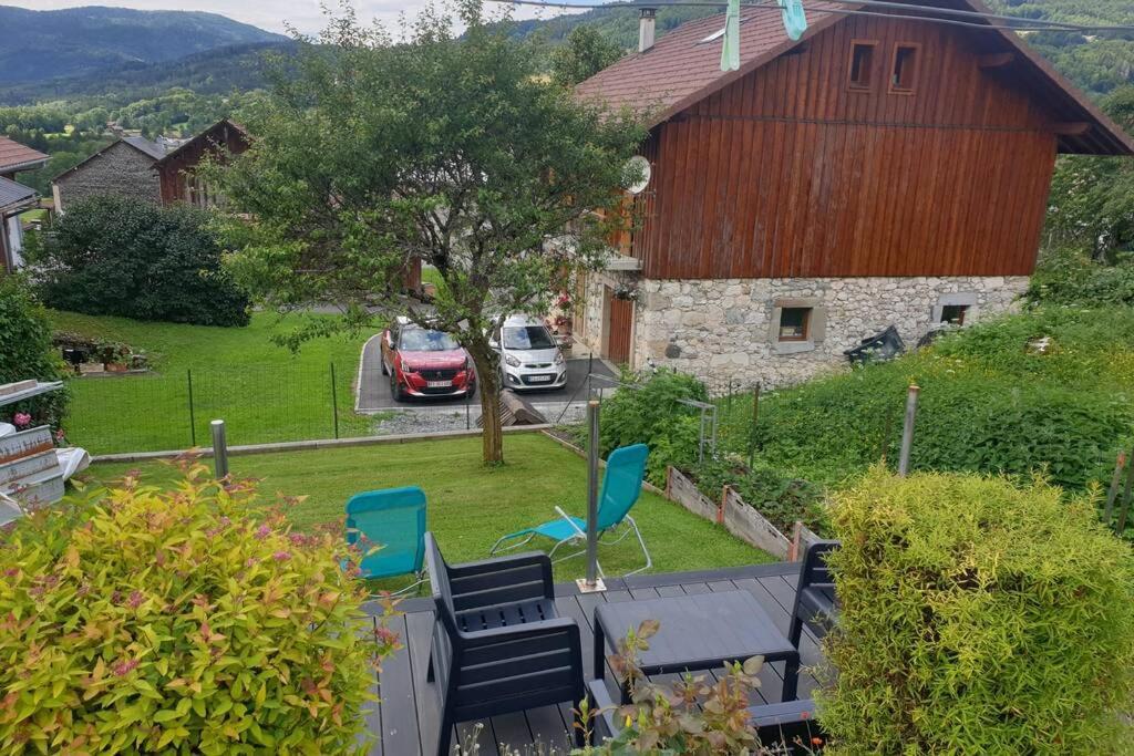 Villard Au Coeur De La Vallee Verte Entre Lac Et Montagne Екстериор снимка